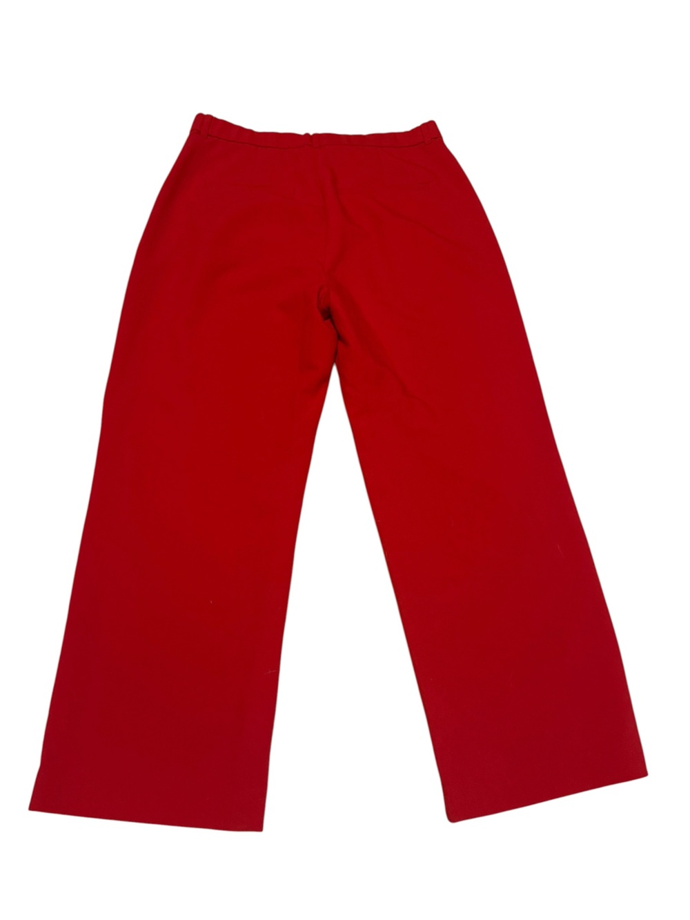 Abercrombie & Fitch Sloane Tailored Wide Leg Pant in Red Size 16 - Picture 8 of 9